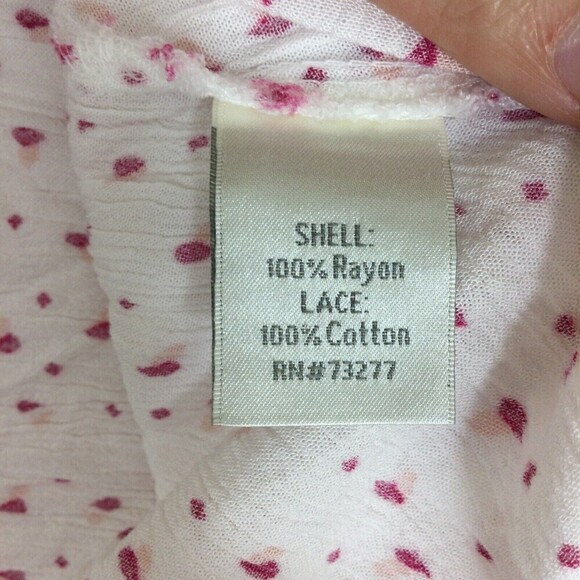 Disney LC Lauren Conrad Alice in Wonderland Sleeveless Button Front Blouse Small - Picture 4 of 5